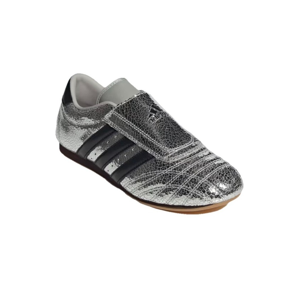 Adidas Women's Taekwondo Leather 'Silver Metallic' - JH9664. Size 8